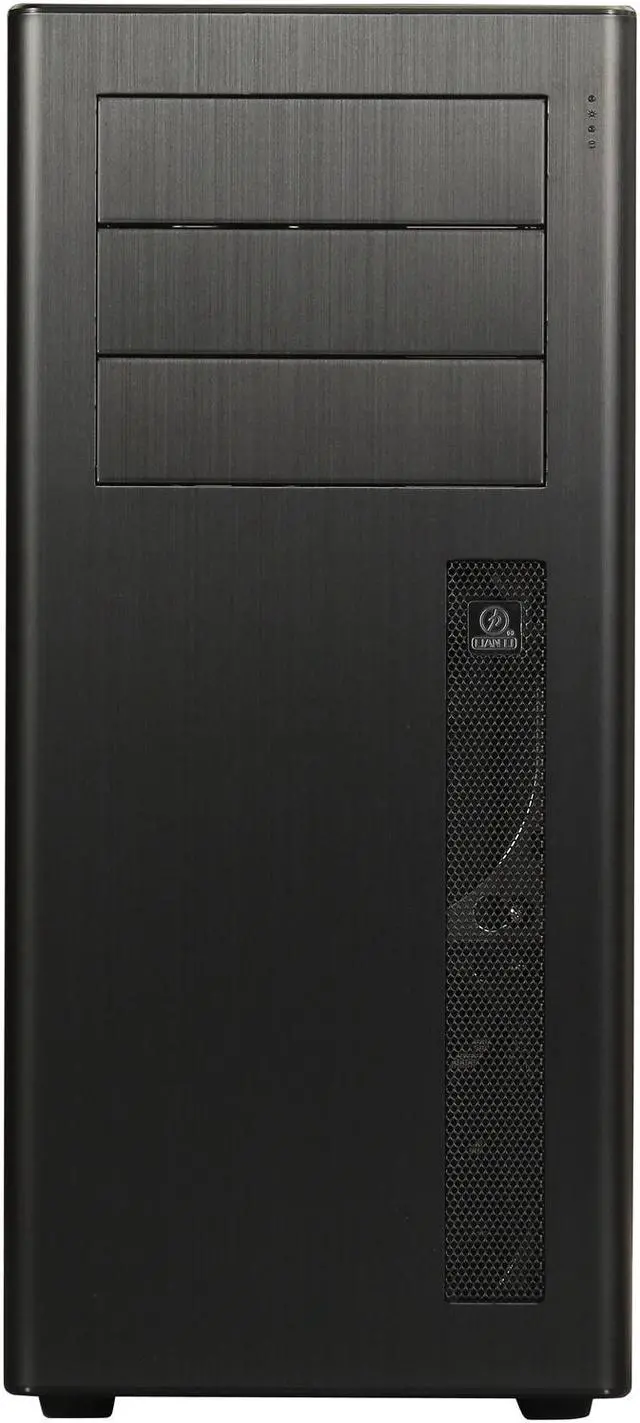 Alt view image 2 of 10 - LIAN LI PC-9NB Black Aluminum ATX Mid Tower Computer Case