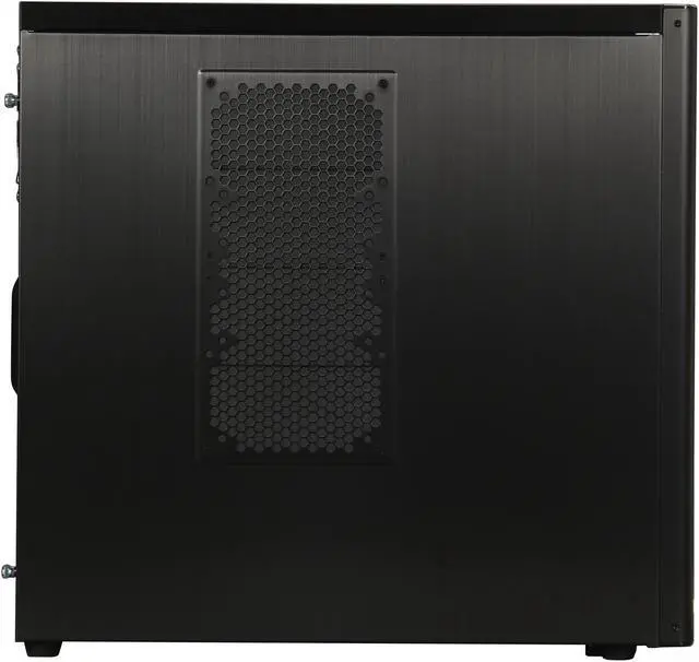 Alt view image 4 of 10 - LIAN LI PC-9NB Black Aluminum ATX Mid Tower Computer Case