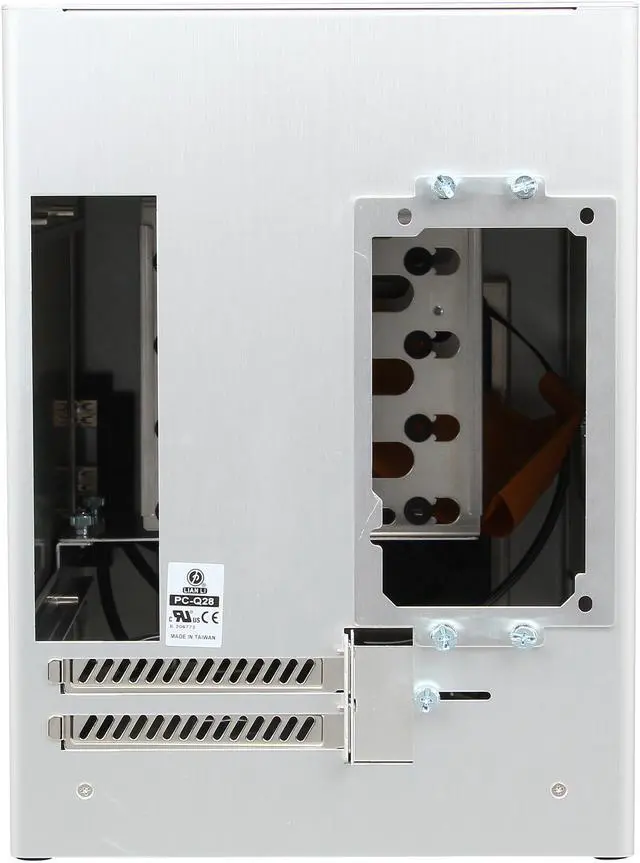 Alt view image 5 of 9 - LIAN LI PC-Q28A Silver Aluminum Mini-ITX Tower Computer Case