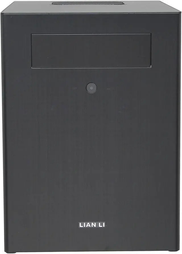 Alt view image 2 of 9 - LIAN LI PC-Q28B Black Aluminum Mini-ITX Tower Computer Case