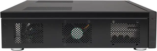 Alt view image 4 of 8 - LIAN LI Black Aluminum PC-C37B USB3.0 Micro ATX Media Center / HTPC Case