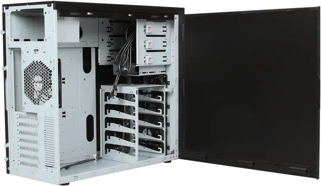 Alt view image 5 of 10 - LIAN LI PC-K7B USB3.0 Black Aluminum / Steel ATX Mid Tower Computer Case