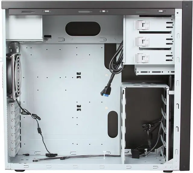 Alt view image 6 of 10 - LIAN LI PC-K7B USB3.0 Black Aluminum / Steel ATX Mid Tower Computer Case