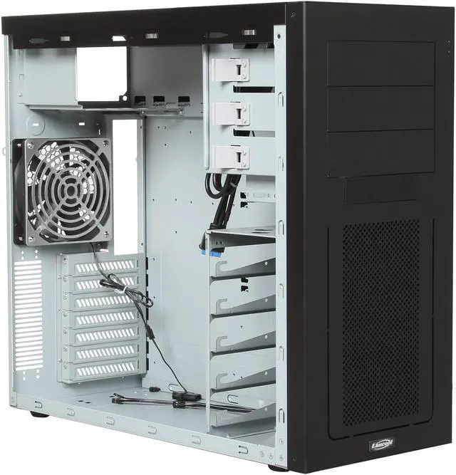 Alt view image 7 of 10 - LIAN LI PC-K7B USB3.0 Black Aluminum / Steel ATX Mid Tower Computer Case