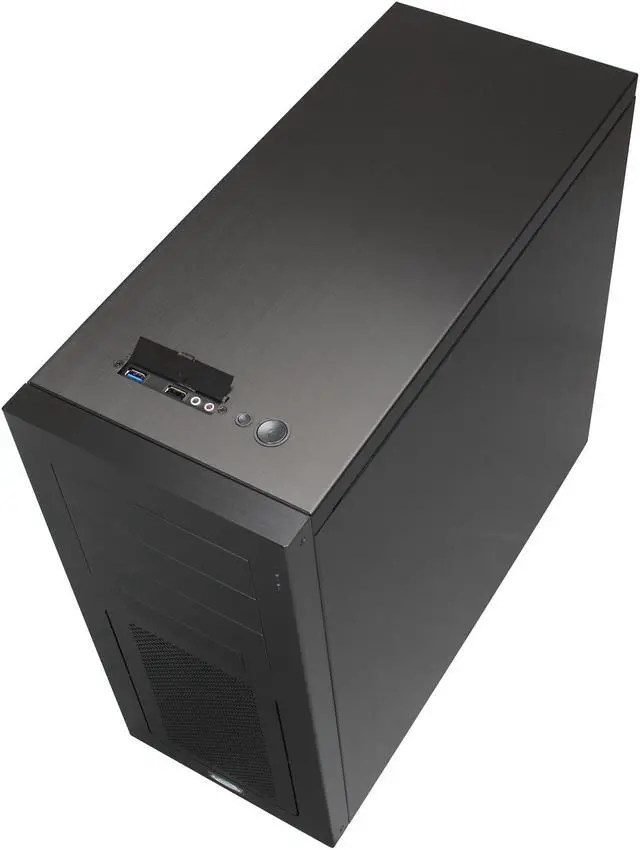 Alt view image 8 of 10 - LIAN LI PC-K7B USB3.0 Black Aluminum / Steel ATX Mid Tower Computer Case