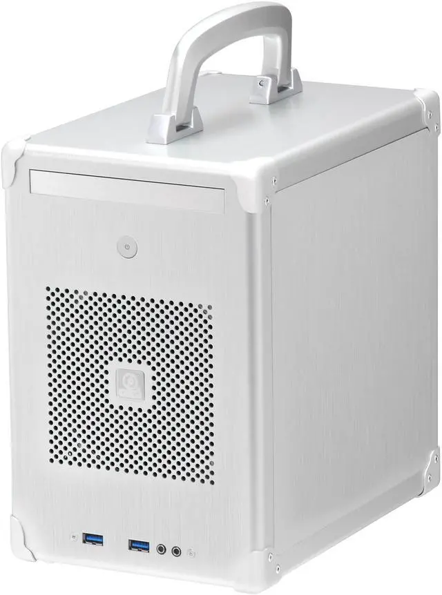 Alt view image 3 of 9 - LIAN LI PC-TU100A Silver Aluminum Mini-ITX Tower Computer Case
