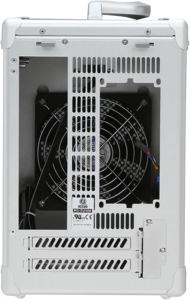 Alt view image 5 of 9 - LIAN LI PC-TU100A Silver Aluminum Mini-ITX Tower Computer Case