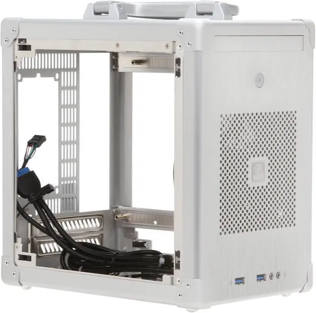 Alt view image 8 of 9 - LIAN LI PC-TU100A Silver Aluminum Mini-ITX Tower Computer Case