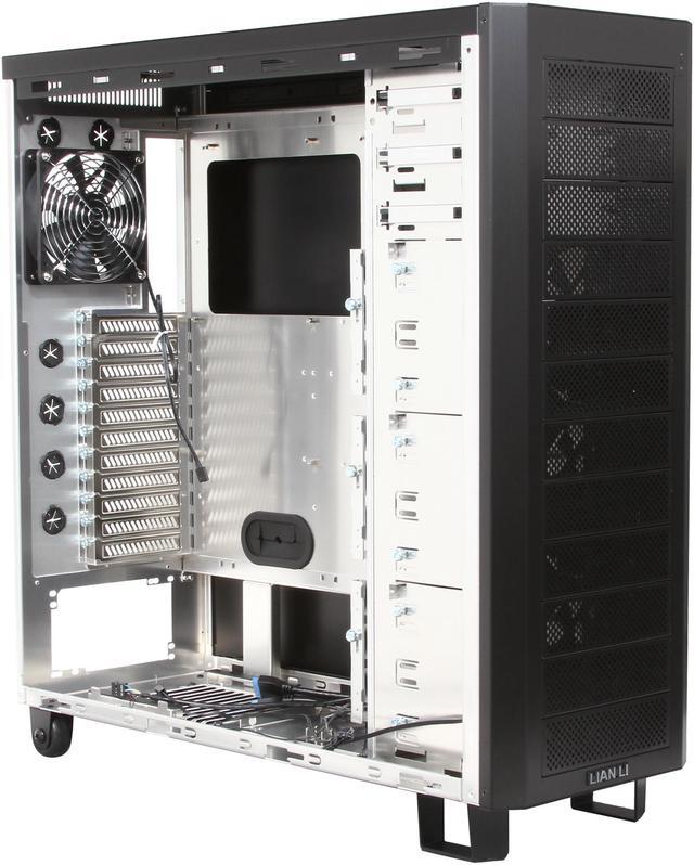 Alt view image 8 of 10 - LIAN LI PC-A79B Black Aluminum ATX Full Tower Computer Case