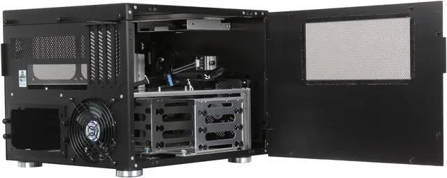 Alt view image 5 of 9 - LIAN LI PC-V358B Black Aluminum Micro ATX / Mini-ITX Computer Case