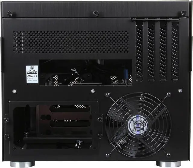 Alt view image 8 of 9 - LIAN LI PC-V358B Black Aluminum Micro ATX / Mini-ITX Computer Case