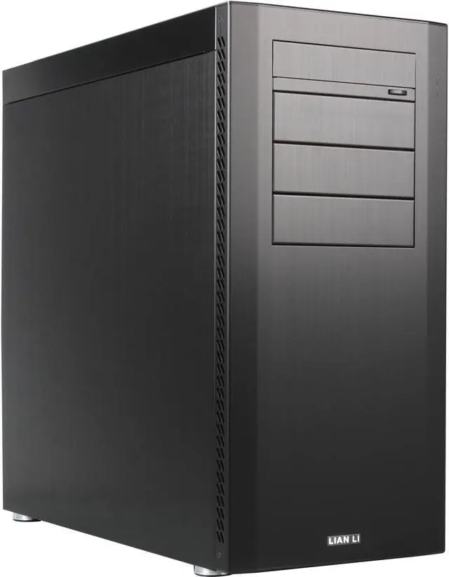 Main image of LIAN LI PC-A61B Black Aluminum ATX Mid Tower Computer Case