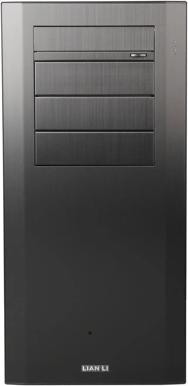 Alt view image 3 of 9 - LIAN LI PC-A61B Black Aluminum ATX Mid Tower Computer Case