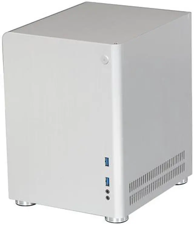 Alt view image 3 of 7 - LIAN LI PC-Q01A Silver Aluminum Mini-ITX Tower Computer Case
