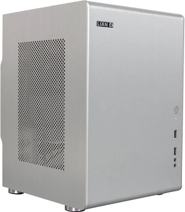 Main image of Lian Li PC-Q33B Silver Aluminum Mini-ITX Tower Chassis