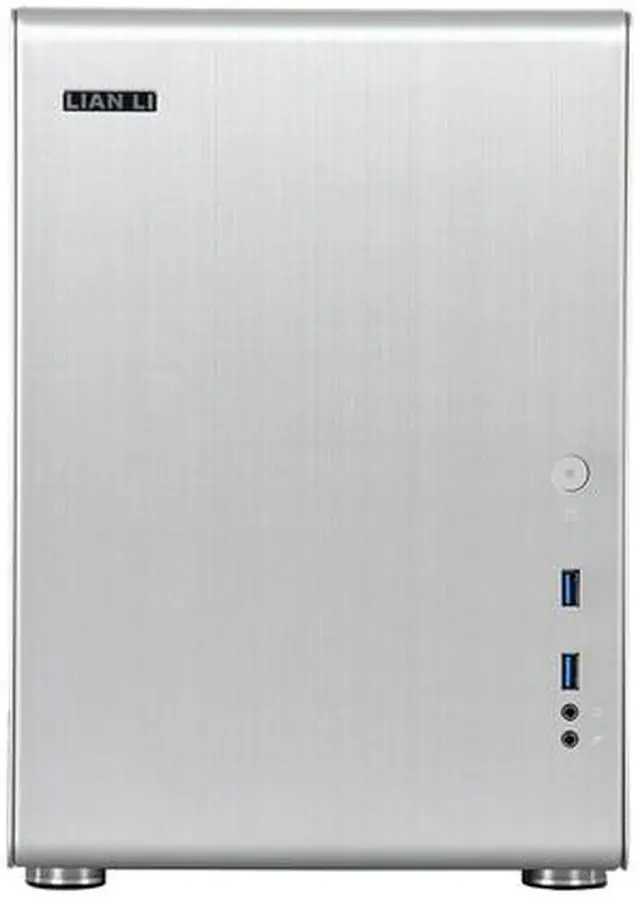 Alt view image 2 of 9 - Lian Li PC-Q33B Silver Aluminum Mini-ITX Tower Chassis