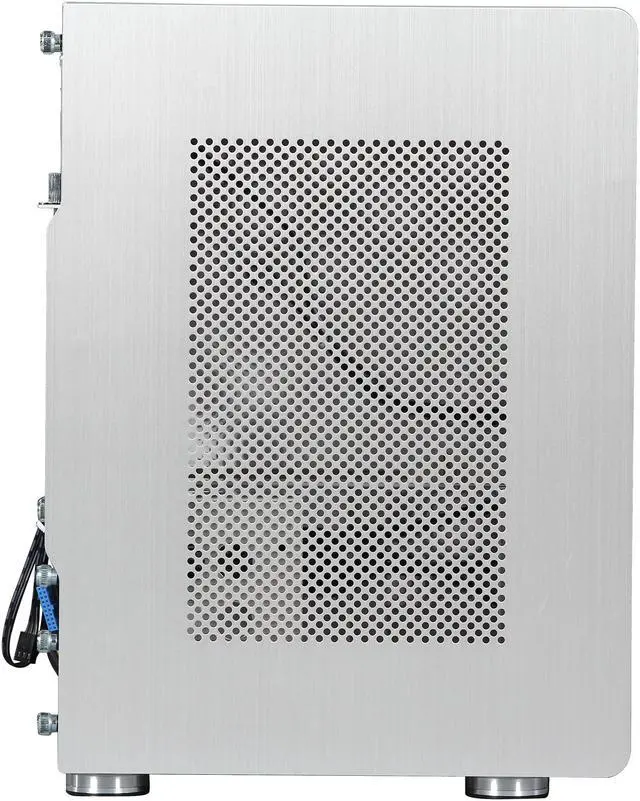 Alt view image 4 of 9 - Lian Li PC-Q33B Silver Aluminum Mini-ITX Tower Chassis