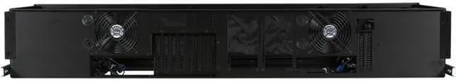 Alt view image 6 of 15 - Lian Li DK-02 Black Aluminum Computer Desk (Computer Case with Legs)