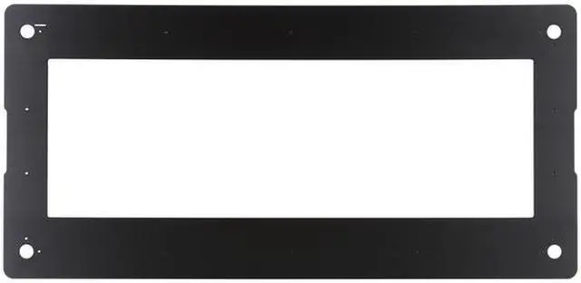 Alt view image 11 of 15 - Lian Li DK-02 Black Aluminum Computer Desk (Computer Case with Legs)
