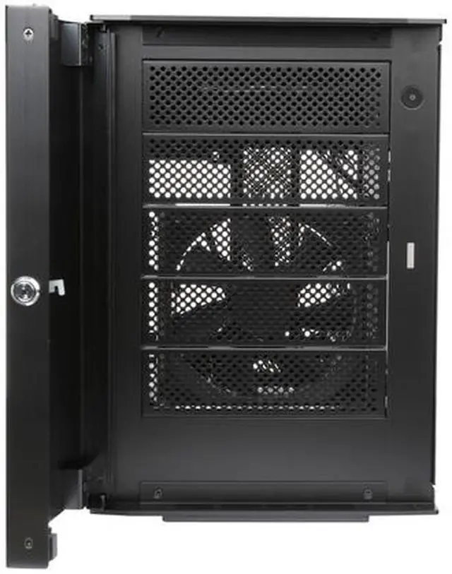 Alt view image 2 of 9 - Lian Li PC-Q35B Black Aluminum Mini-ITX Tower Chassis