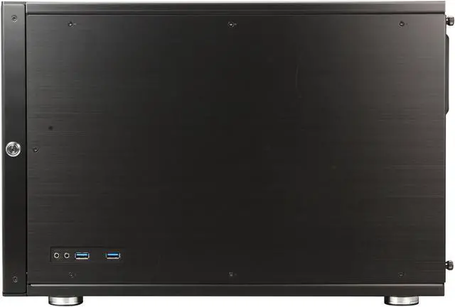 Alt view image 4 of 9 - Lian Li PC-Q35B Black Aluminum Mini-ITX Tower Chassis