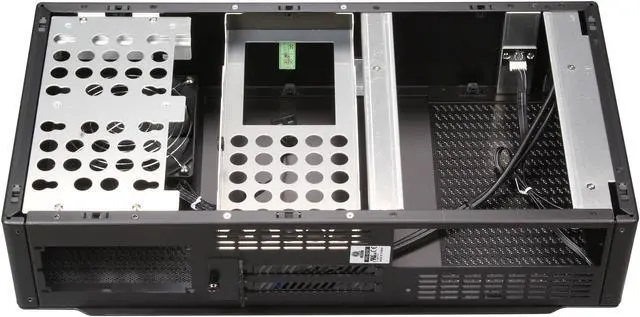 Alt view image 6 of 8 - Lian Li PC-Q19B Black Aluminum Mini-ITX Tower Chassis