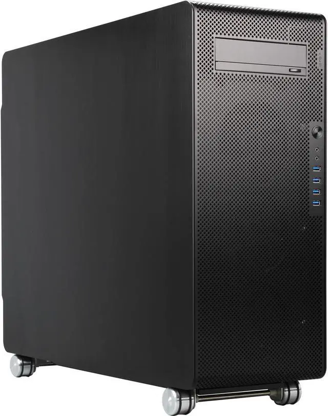 Main image of Lian Li PC-V1000LB Black Aluminum ATX Full Tower Chassis