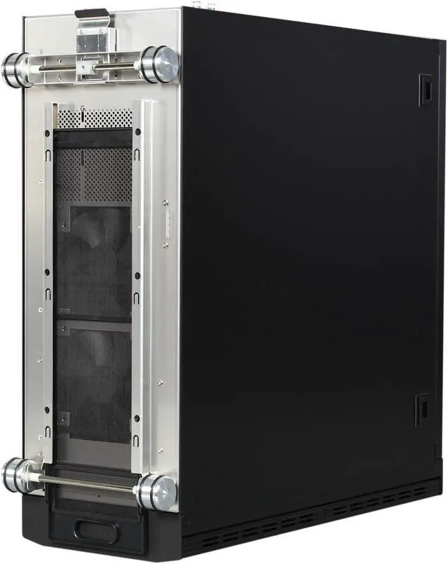 Alt view image 10 of 12 - Lian Li PC-2130B Black Brushed Aluminum ATX Full Tower