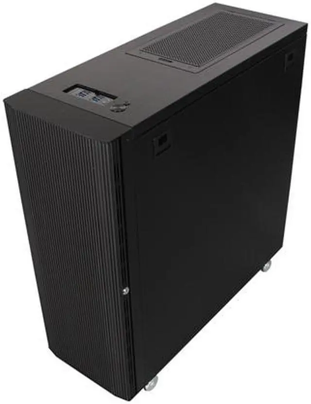 Alt view image 11 of 12 - Lian Li PC-2130B Black Brushed Aluminum ATX Full Tower