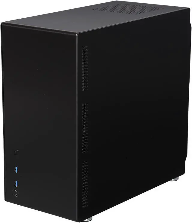 Alt view image 4 of 9 - LIAN LI PC-Q26B Black Aluminum Mini-ITX Computer Case