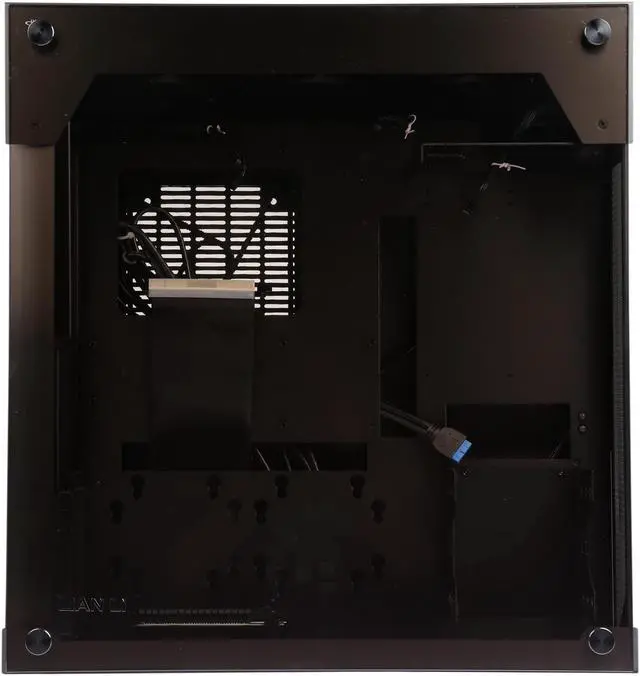 Alt view image 4 of 9 - LIAN LI PC-O6SX Black Side Panel: Tempered Glass Body Material: Aluminum Micro ATX Mid Tower Computer Case
