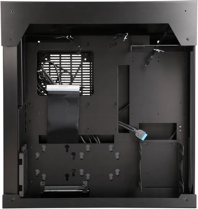 Alt view image 6 of 9 - LIAN LI PC-O6SX Black Side Panel: Tempered Glass Body Material: Aluminum Micro ATX Mid Tower Computer Case