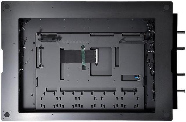 Alt view image 3 of 5 - LIAN LI DK-Q2X Black Aluminum ,and Tempered glass ATX Bench Case Computer Case ATX PSU (Optional) Power Supply
