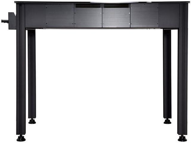 Alt view image 2 of 5 - LIAN LI DK-Q2X Black Aluminum ,and Tempered glass ATX Bench Case Computer Case ATX PSU (Optional) Power Supply
