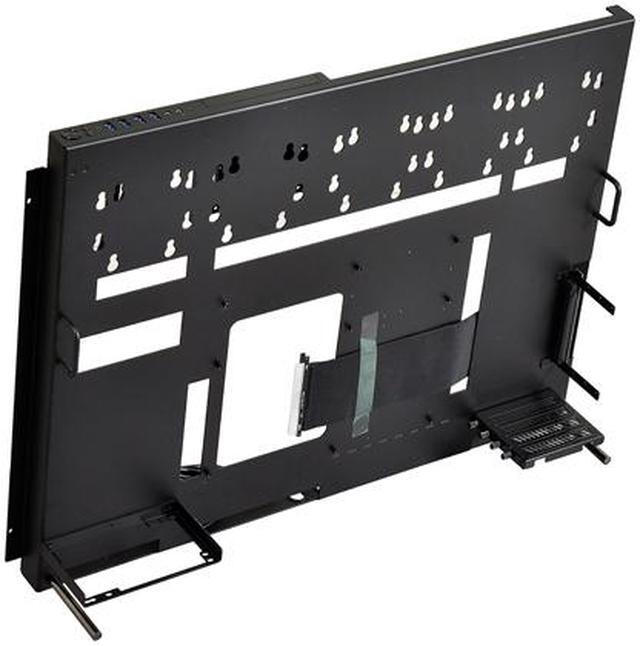 Alt view image 4 of 5 - LIAN LI DK-Q2X Black Aluminum ,and Tempered glass ATX Bench Case Computer Case ATX PSU (Optional) Power Supply