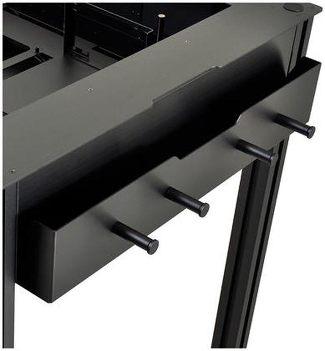 Alt view image 5 of 5 - LIAN LI DK-Q2X Black Aluminum ,and Tempered glass ATX Bench Case Computer Case ATX PSU (Optional) Power Supply