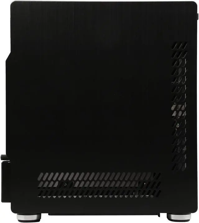 Alt view image 4 of 9 - LIAN LI PC-Q21B Black Aluminum Mini-ITX Computer Case SFX PSU (Optional) Power Supply