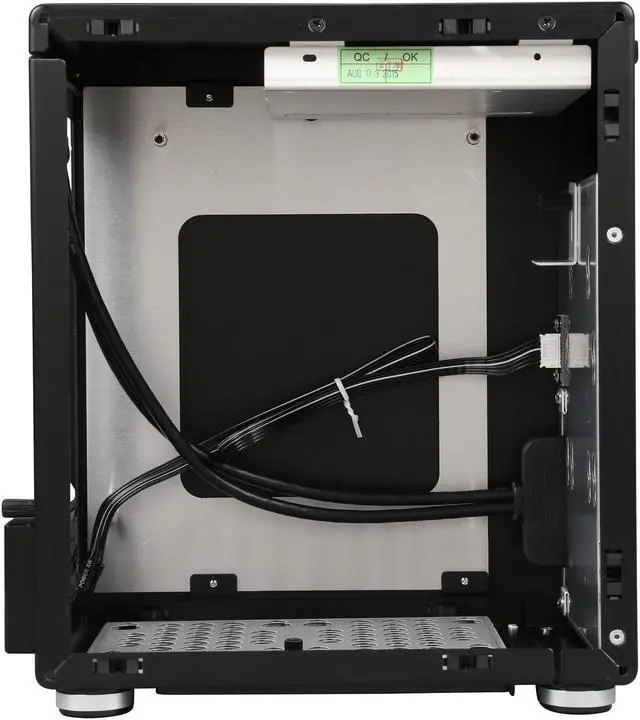 Alt view image 6 of 9 - LIAN LI PC-Q21B Black Aluminum Mini-ITX Computer Case SFX PSU (Optional) Power Supply