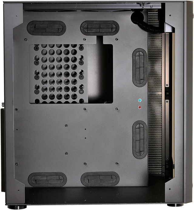 Alt view image 3 of 8 - LIAN LI PC-O8SWX Black Aluminum and Tempered glass Computer Case
