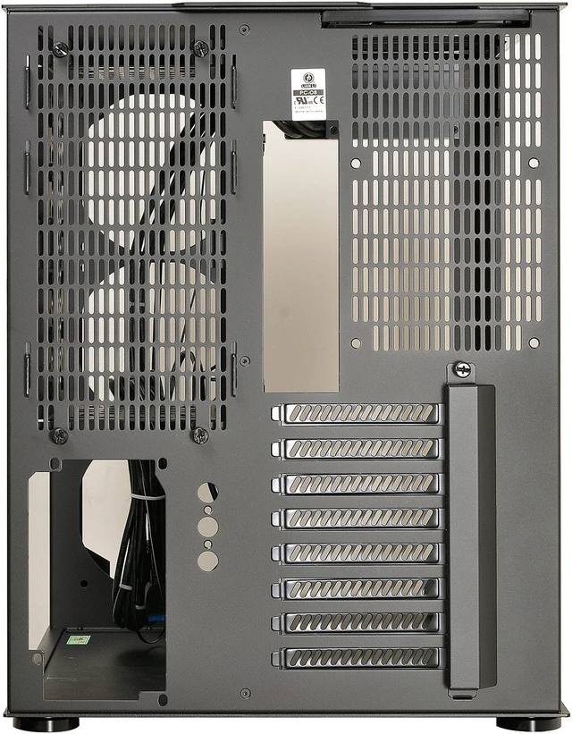 Alt view image 4 of 8 - LIAN LI PC-O8SWX Black Aluminum and Tempered glass Computer Case