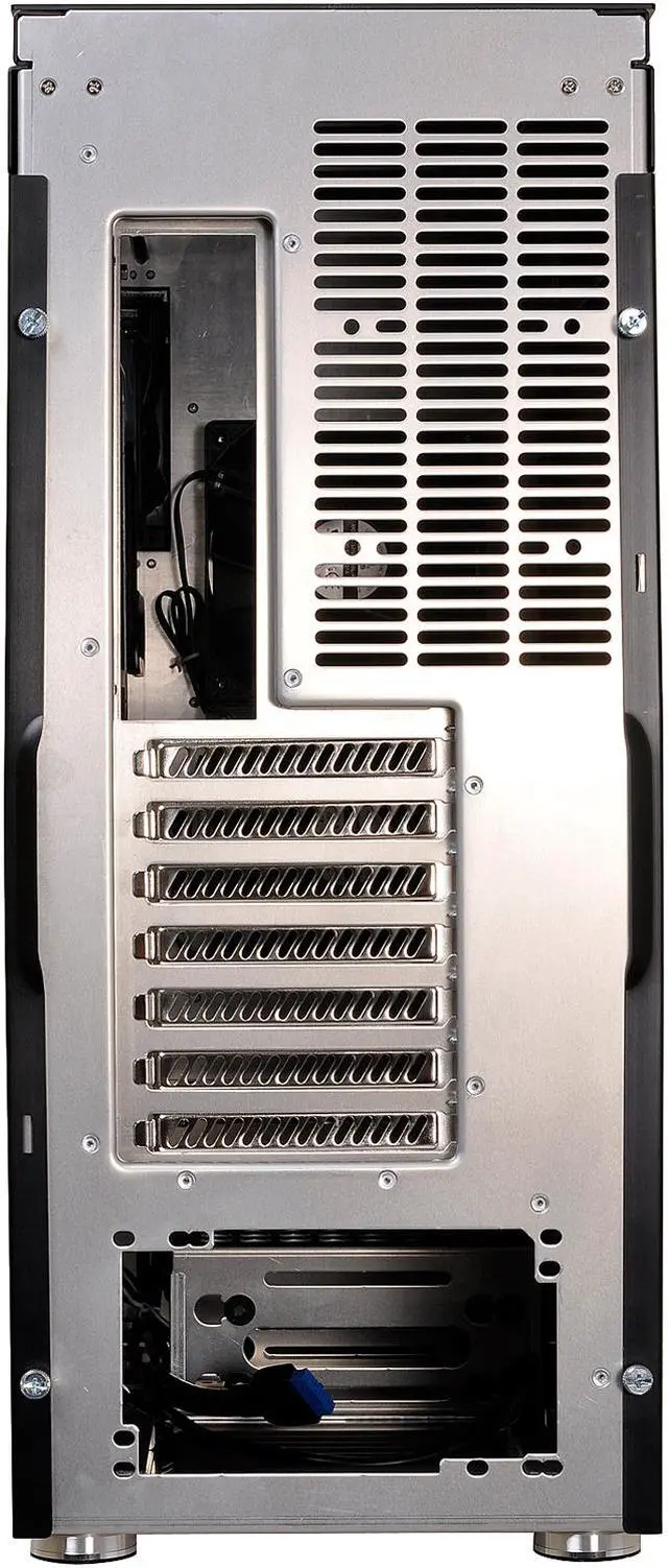Alt view image 5 of 9 - LIAN LI PC-J60B Black Aluminum ATX Mid Tower Computer Case ATX (Optional) Power Supply