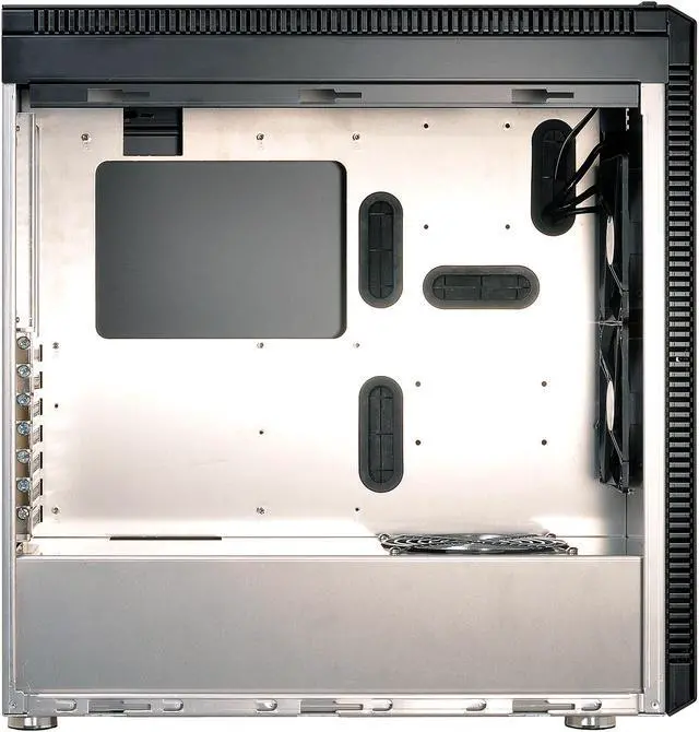 Alt view image 6 of 9 - LIAN LI PC-J60B Black Aluminum ATX Mid Tower Computer Case ATX (Optional) Power Supply