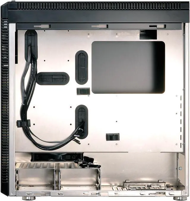 Alt view image 7 of 9 - LIAN LI PC-J60B Black Aluminum ATX Mid Tower Computer Case ATX (Optional) Power Supply