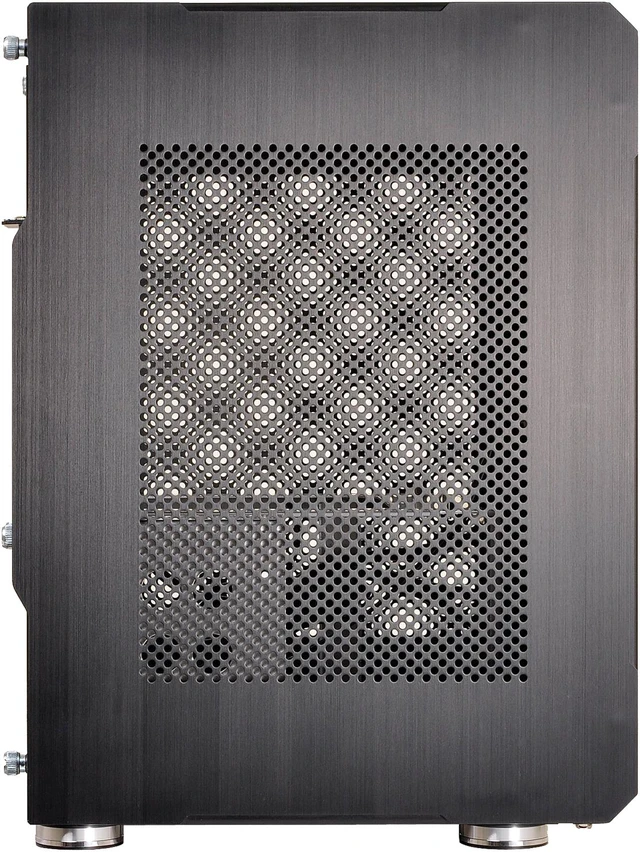 Alt view image 3 of 8 - LIAN LI PC-Q34KMP-B Black Aluminum Mini-ITX Computer Case