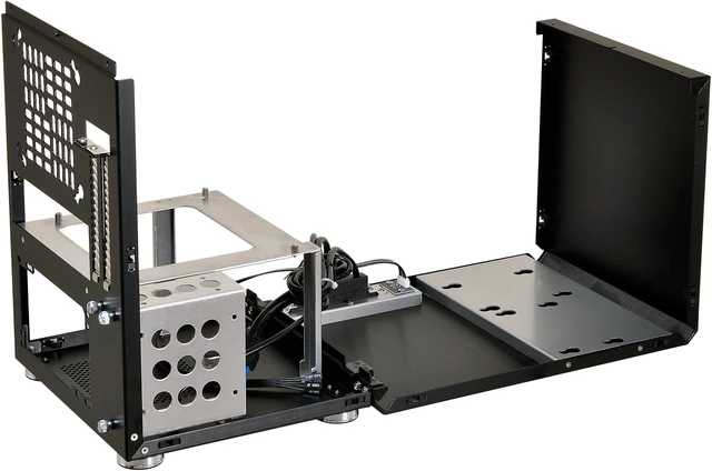 Alt view image 5 of 8 - LIAN LI PC-Q34KMP-B Black Aluminum Mini-ITX Computer Case