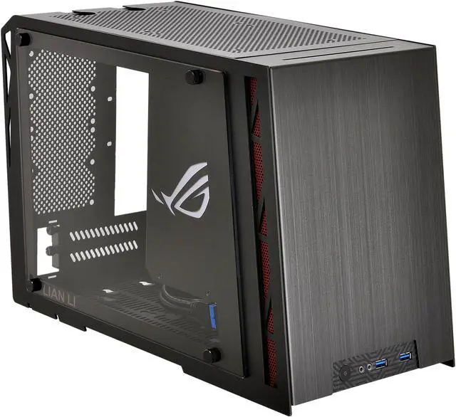 Main image of LIAN LI PC-Q17WX Black Aluminum Mini-ITX Computer Case