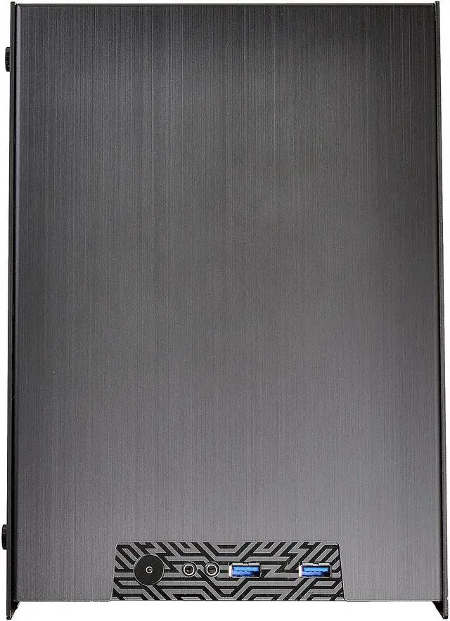 Alt view image 2 of 9 - LIAN LI PC-Q17WX Black Aluminum Mini-ITX Computer Case