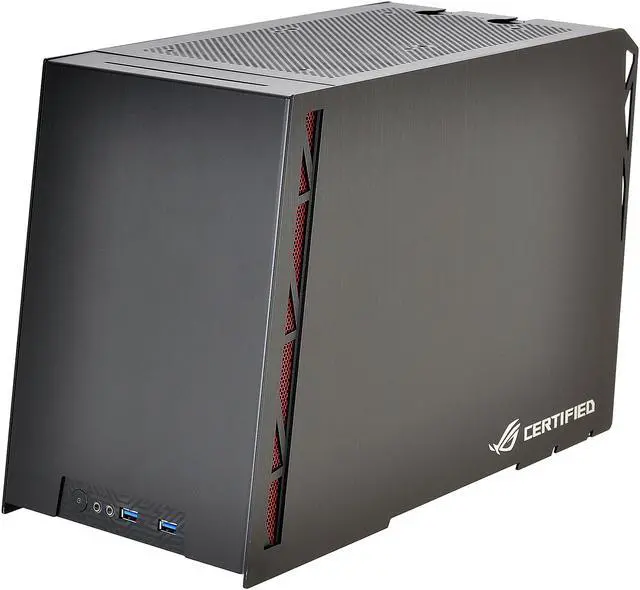 Alt view image 3 of 9 - LIAN LI PC-Q17WX Black Aluminum Mini-ITX Computer Case
