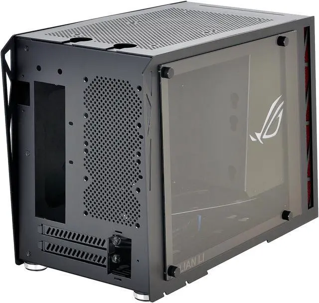 Alt view image 6 of 9 - LIAN LI PC-Q17WX Black Aluminum Mini-ITX Computer Case