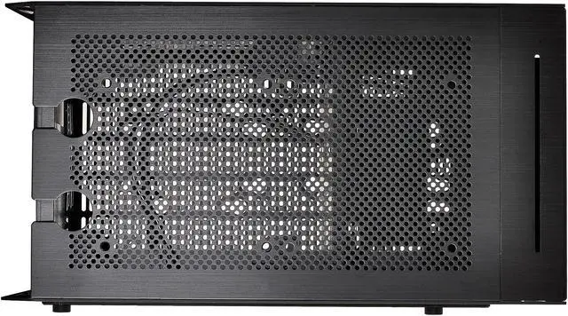 Alt view image 8 of 9 - LIAN LI PC-Q17WX Black Aluminum Mini-ITX Computer Case